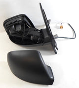 VW Transporter T5 2010-2015 Electric Black Door Wing Mirror Right Drivers Side