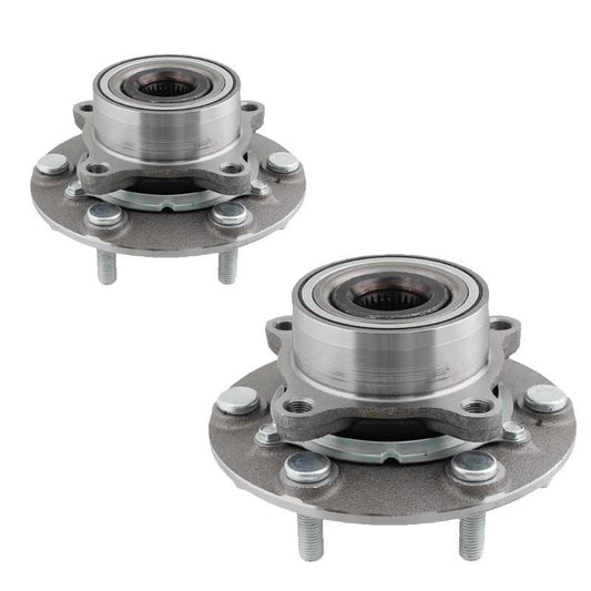For Mitsubishi L200 2.5 DiD 2006-2015 Front Hub Wheel Bearing Kits Pair