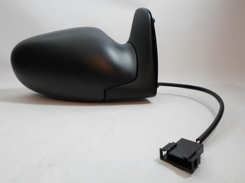 MCW Metrocab 3/2000-12/2005 Electric Wing Door Mirror Black Cover Drivers Side