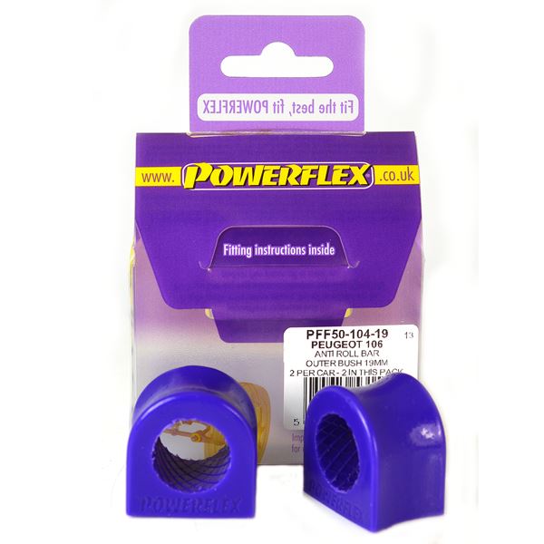 For Citroen Saxo 1996-2003 PowerFlex Anti Roll Bar Outer Bush