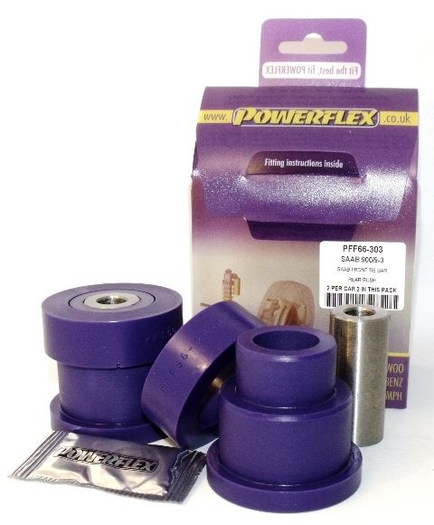 For Saab 9-3 1998-2002 PowerFlex Front Tie Bar Rear Bush