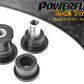 For Renault 21 1986-1994 PowerFlex Black Series Front Lower Wishbone Rear Bush