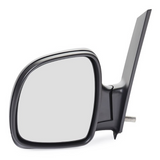 Mercedes Vito W639 2003-2011 Manual Black Door Wing Mirror Left Passenger Side