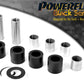 For TVR T350 PowerFlex Black Front Wishbone Bush Set