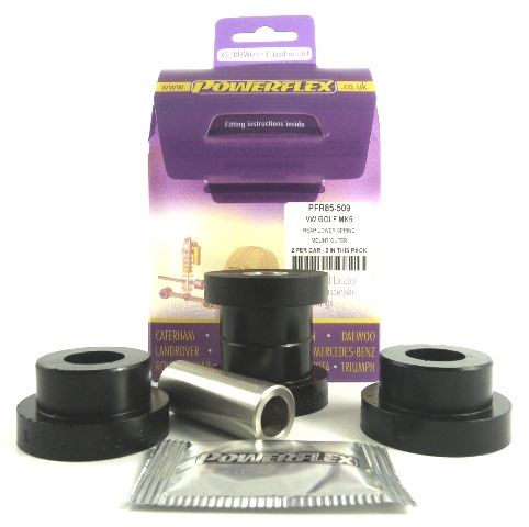 For VW Golf MK6 5K 2009-2012 PowerFlex Rear Lower Spring Mount Outer