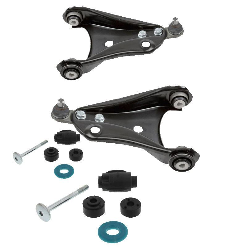 For Renault Twingo Mk2 2007-2014 Front Wishbones Arms and Drop Links Pair