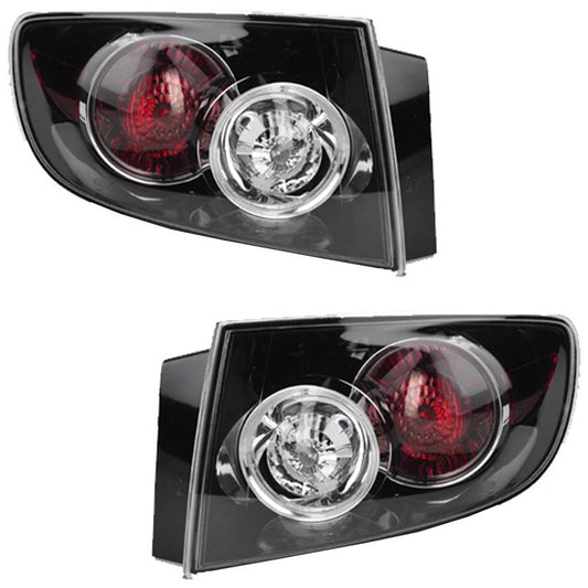 MAZDA 3 MK1 2007-9/2009 REAR TAIL LIGHTS 1 PAIR O/S & N/S