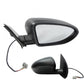 Nissan Qashqai Wing Mirror Electric Black 2007-2014 Powerfolding Drivers Side