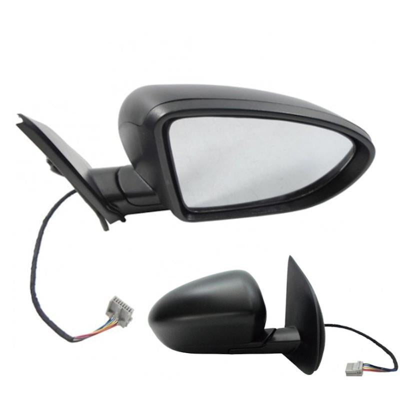 Nissan Qashqai Wing Mirror Electric Black 2007-2014 Powerfolding Drivers Side