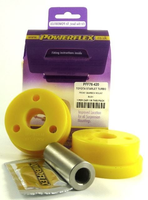 For Toyota Starlet/Glanza Turbo EP82 & EP91 PowerFlex Front Gearbox Mount Bush
