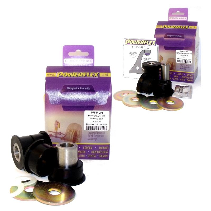 Porsche 944 inc S2 & Turbo (1985-1991) PowerFlex Front Wishbone Bush Set