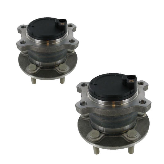 For Ford Grand C-Max 2010-2016 Rear Hub Wheel Bearing Kits Pair Inc ABS Sensor