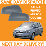 Vauxhall Zafira B MK2 2005-2008 Wing Mirror Covers Primed Left & Right Pair