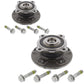 For BMW 7 Series E65, E66, E67 2002-2008 Front Hub Wheel Bearing Kits Pair