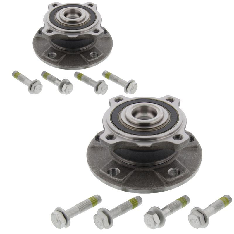 For BMW 7 Series E65, E66, E67 2002-2008 Front Hub Wheel Bearing Kits Pair