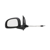 Fiat Panda 2009-2012 Cable Manual Wing Door Mirror Black Passenger Side Left