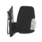 Ford Transit Mk8 2014-2019 Black Manual Short Arm Wing Door Mirror Left