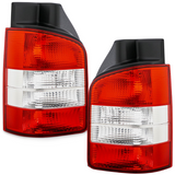 For VW Transporter T5 2003-2010 Twin Door Rear Tail Lights Lamps 1 Pair