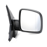 VW Transporter T5 2003-2010 Manual Black Door Wing Mirror Drivers Side Right