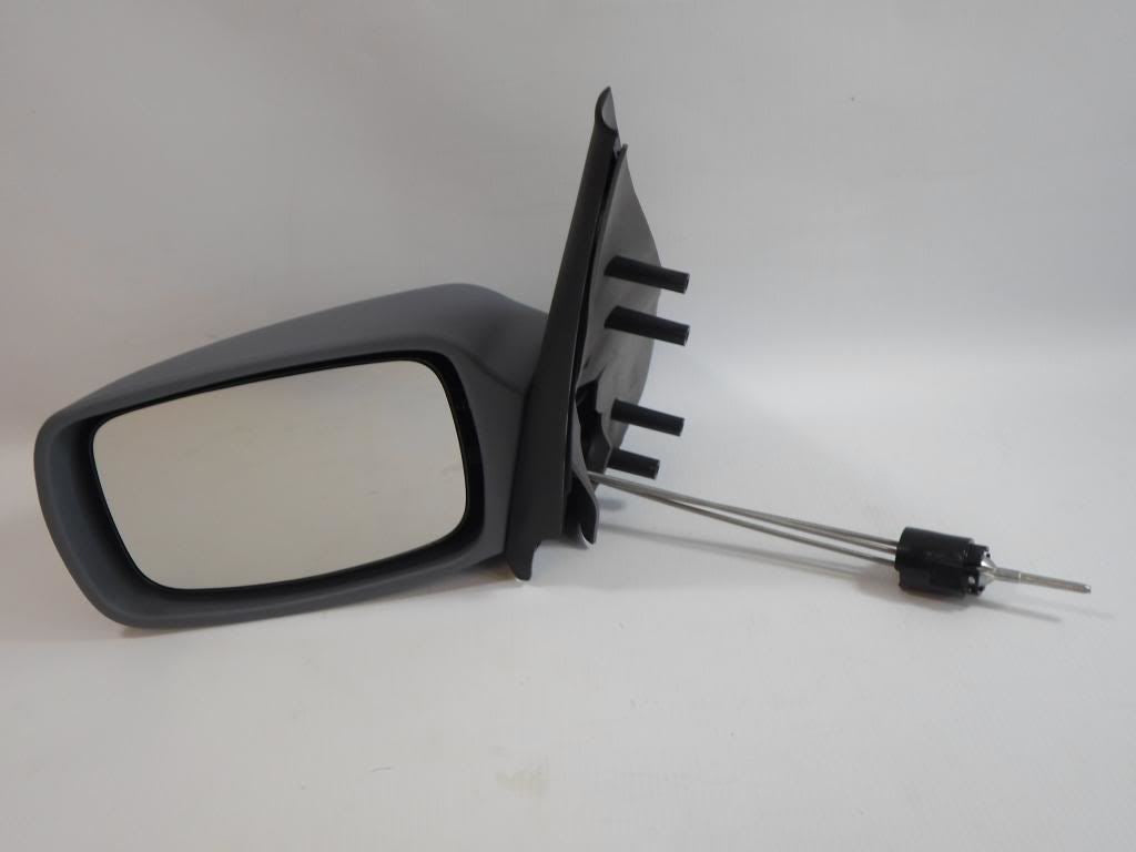 Mazda 121 3/1996-2000 Cable Adjust Wing Door Mirror Primed Cover Passenger Side