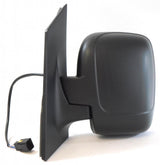 Fiat Scudo Van 2007- Electric Black Wing Door Mirror Single Glass Passenger Side