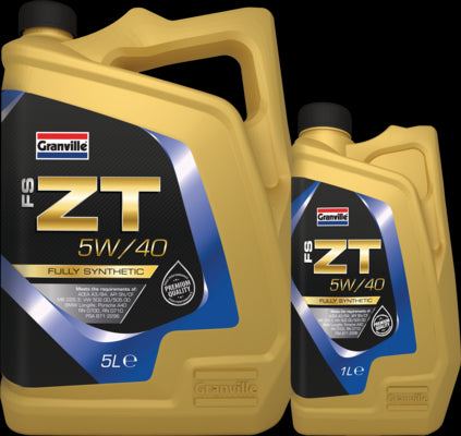Car Engine Oil Granville FS-ZT SAE 5W40 Fully Synthetic 5L A3 B3 B4 5 Litre
