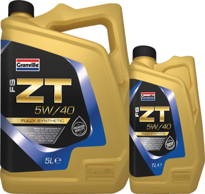 Car Engine Oil Granville FS-ZT SAE 5W40 Fully Synthetic 5L A3 B3 B4 5 Litre
