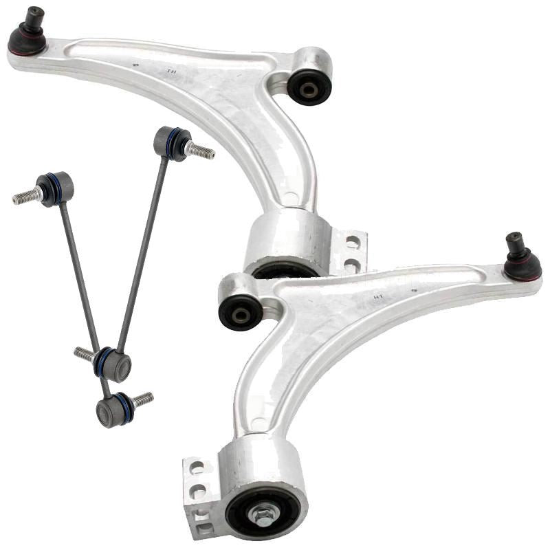 For Vauxhall Insignia 2008-2016 Front Lower Wishbones Arms and Drop Links Pair