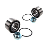 Fiat 500 Hatchback and Convertible 2008-2016 Front Hub Wheel Bearing Kits Pair