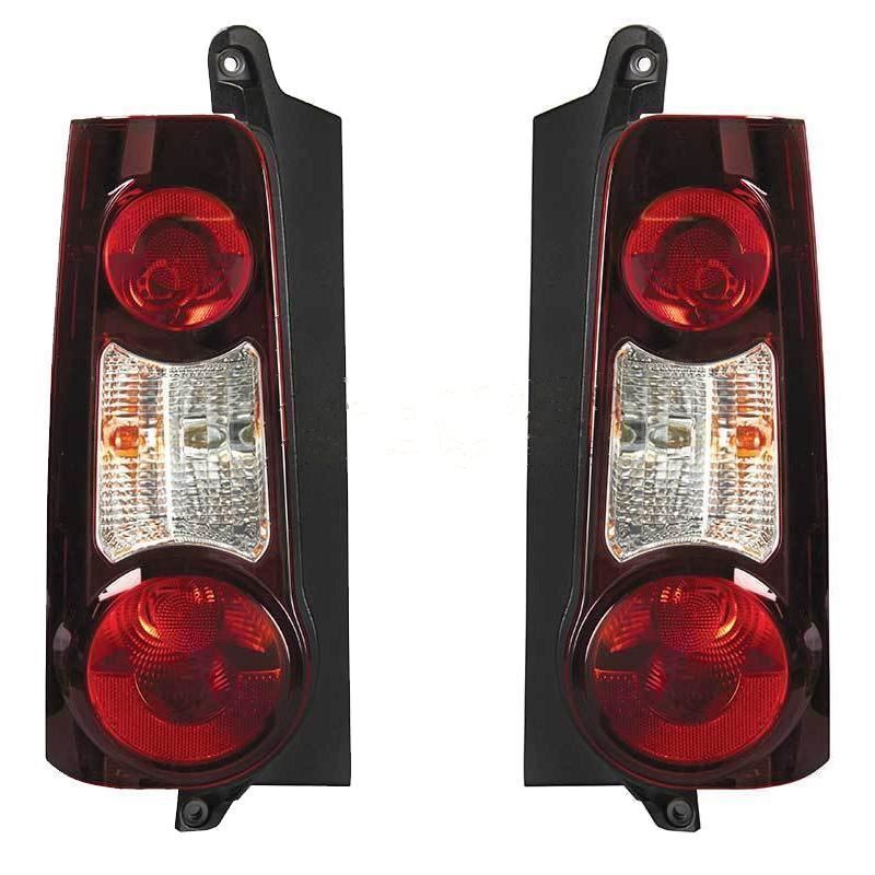 PEUGEOT PARTNER TWIN DOOR 2012-2016 REAR TAIL LIGHTS PAIR LEFT & RIGHT