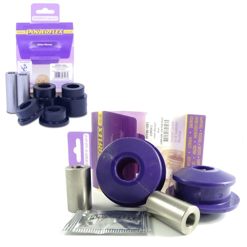 For Vauxhall Corsa C (2000-2006) PowerFlex Front Wishbones Bush Set