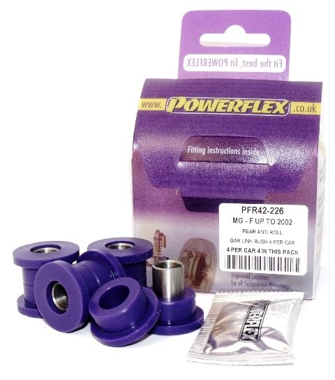 For MG MGF up to 2002 PowerFlex Rear Anti Roll Bar Link Bush
