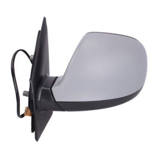 VW Transporter T5 2010-2015 Electric Primed Door Wing Mirror Left Passenger Side