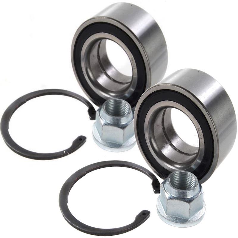 Peugeot Partner 2008-2017 Front Hub Wheel Bearing Kit Pair x 2