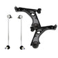For Fiat Punto Evo 2009-2012 Front Lower Wishbones Arms and Drop Links Pair