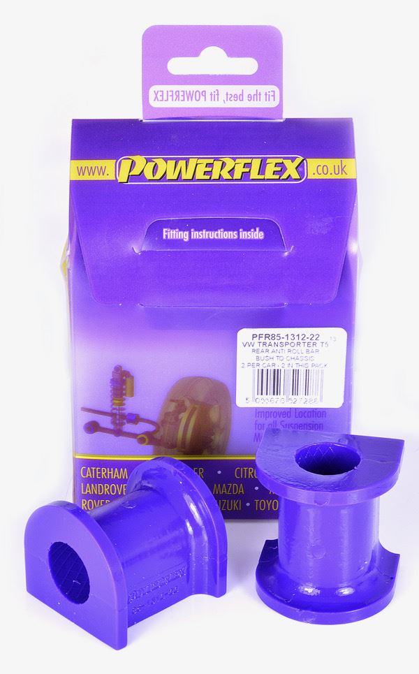 VW T6 Transporter 2015- PowerFlex Rear Anti Roll Bar Bush to Chassis 22mm