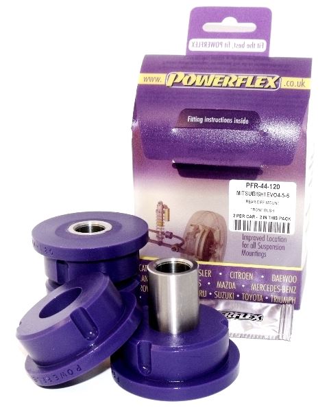 For Mitsubishi Lancer 7-8-9 inc 260 PowerFlex Rear Diff Front Mounting Bush