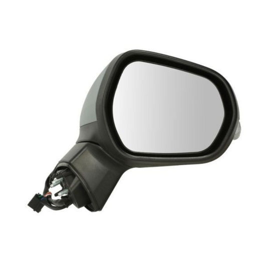 Ford Fiesta MK8 2017-2020 Electric Wing Door Mirror Primed Cover Drivers Side Right