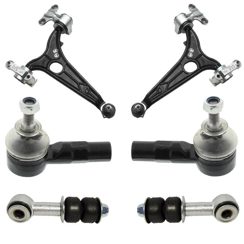 For Peugeot 806 1994-2002 Front Lower Suspension Track Control Arm Wishbones Kit
