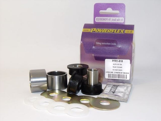 For Alfa 156 1997-2007 PowerFlex Rear Tie Bar to Hub Bush