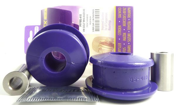 For Seat Toledo Mk2 Typ 1M (1999-2004) PowerFlex Front Wishbone Bush Set