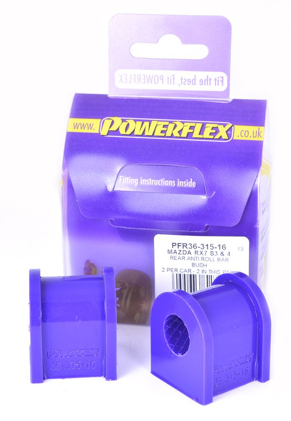 For Mazda RX-7 Generation 3 & 4 1992-2002 PowerFlex Rear Anti Roll Bar Bush