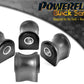 For Lancia Integrale 16v 1989-1994 PowerFlex Black Series Front Wishbone Bush