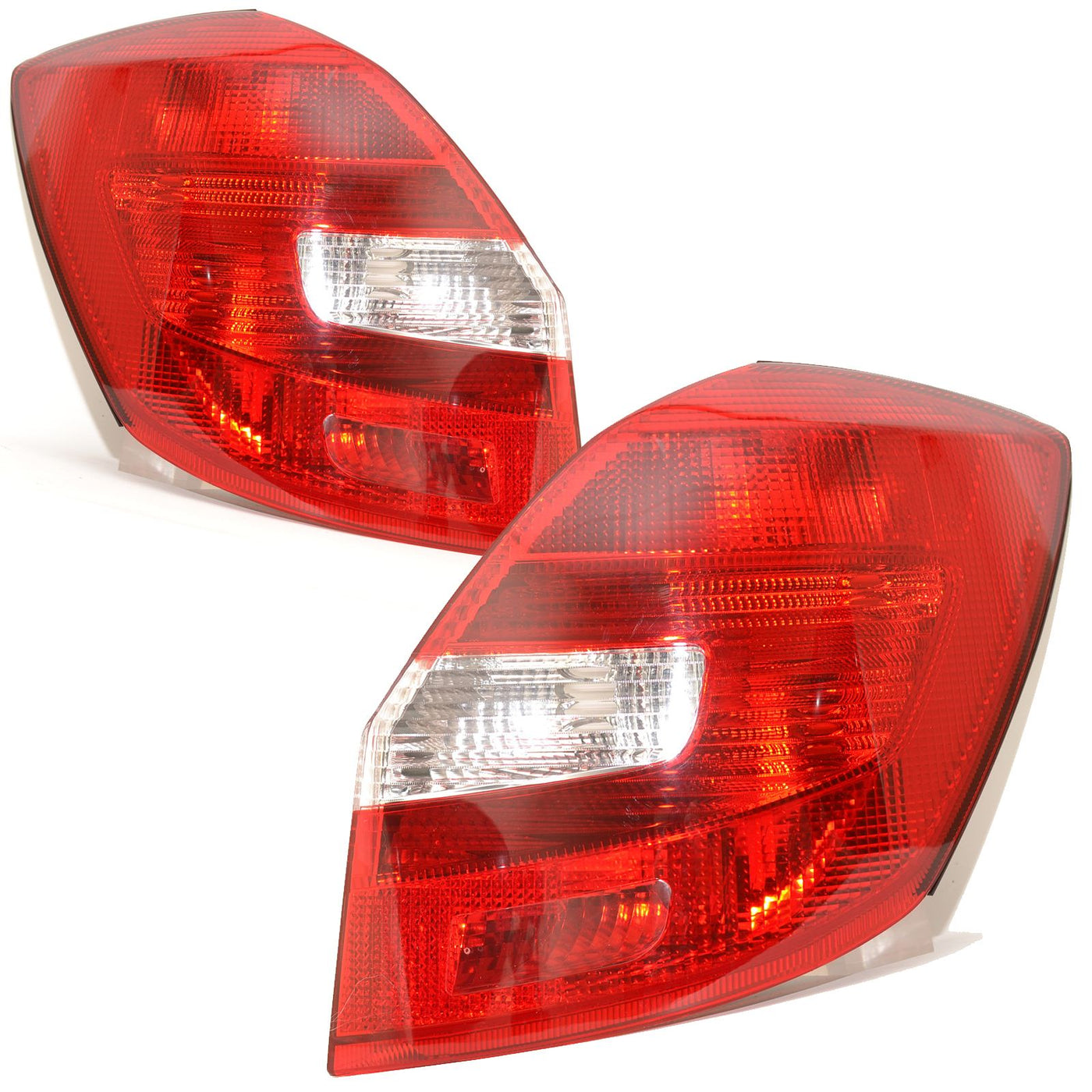 SKODA FABIA MK2 2007-> REAR TAIL LIGHTS 1 PAIR O/S & N/S
