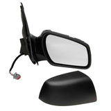Ford Fiesta Mk6 2005-2008 Electric Wing Door Mirror Textured Black Drivers Side