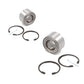 For Vauxhall Combo Van MK2 2001-2011 Front Hub Wheel Bearing Kits Pair