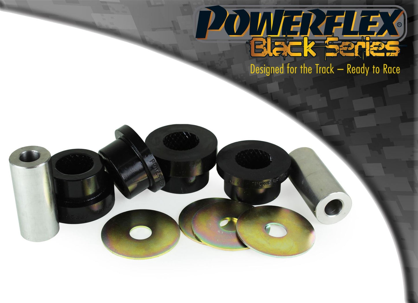 Honda Civic Mk8 FK/KN (2005-2012) PowerFlex Black Front Wishbone Front Bush