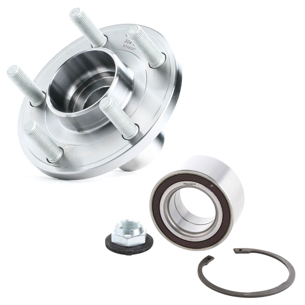 Ford Focus MK3 2011-2018 Front Wheel Bearing Hub Flange With Studs Kit