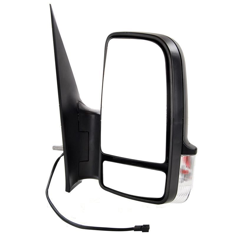 Mercedes Sprinter Van 2006-> Electric Short Arm Wing Door Mirror Drivers Side