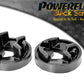 Mini R55/56/57 2006-2013 PowerFlex Black Lower Engine Mount Large Bush Insert